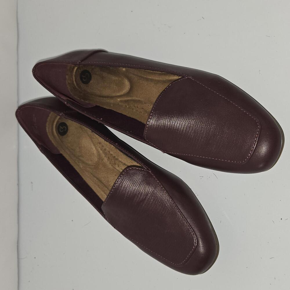 0248 Dressbarn Stella Flat Shoes Slip‎ On Women Size 6.5M